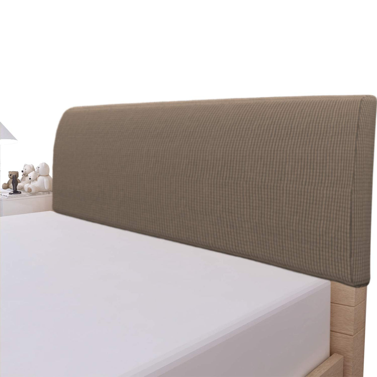 Easy-Going Stretch Jacquard Bed Headboard Cover, Twin, Navy
