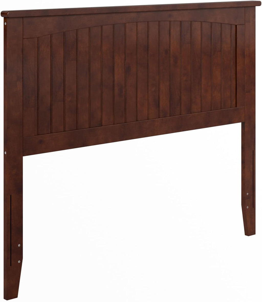 AFI, Nantucket Full Solid Wood Panel Headboard, Walnut
