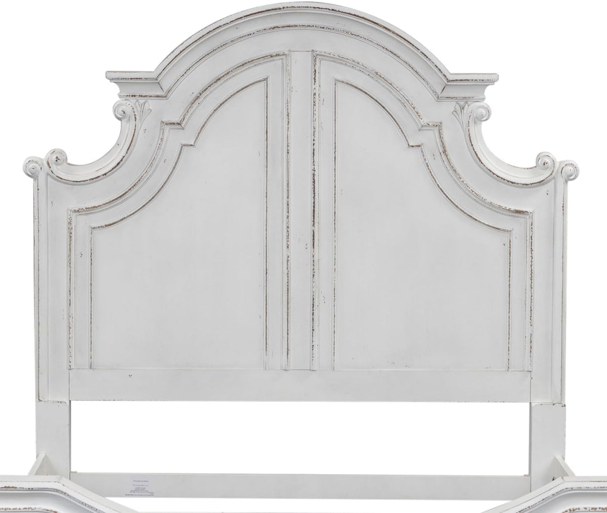 Liberty Furniture Magnolia Manor King Panel Headboard Antique White Finish