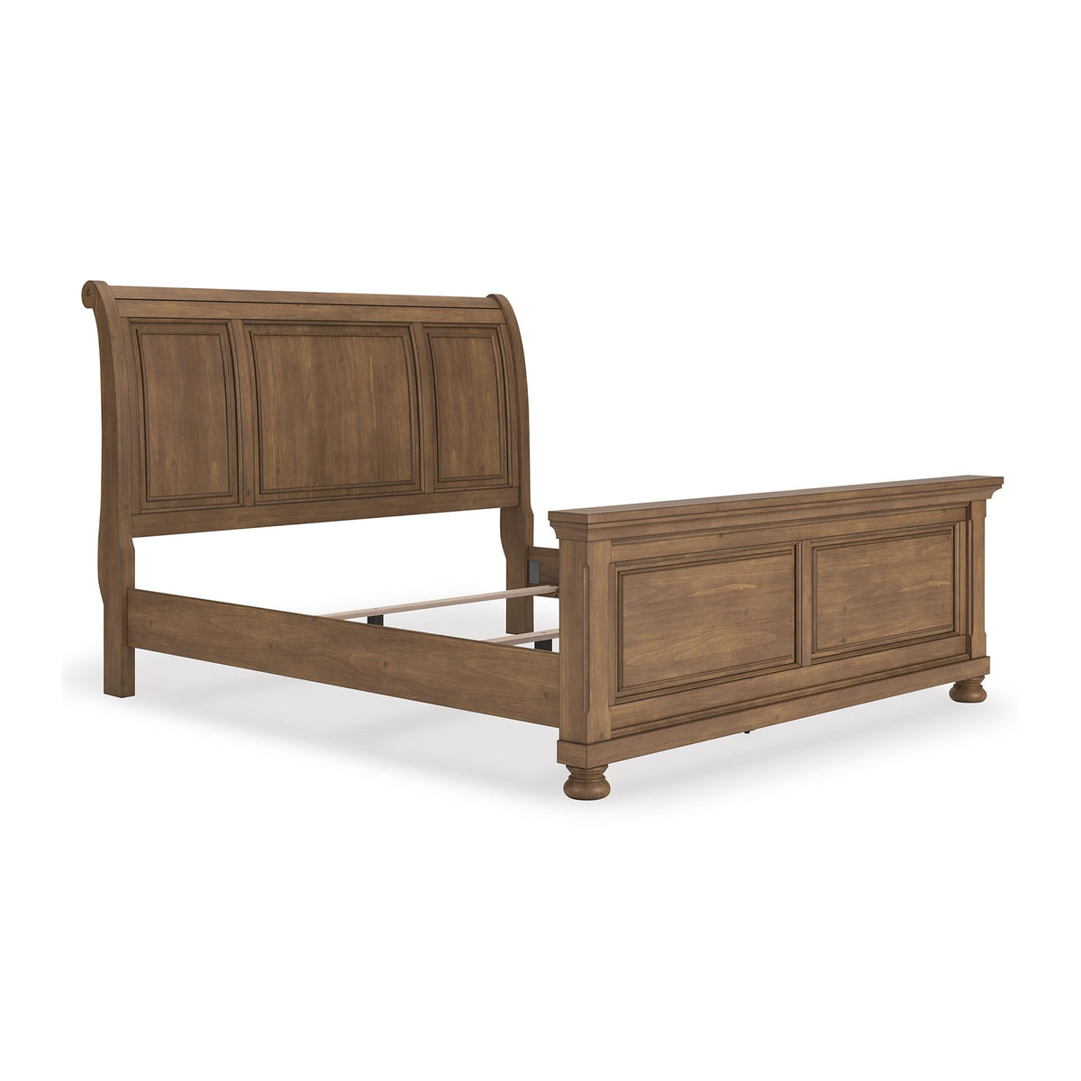 Signature Design by Ashley King/Cal King Panel Headboard Only, Rustic Brown