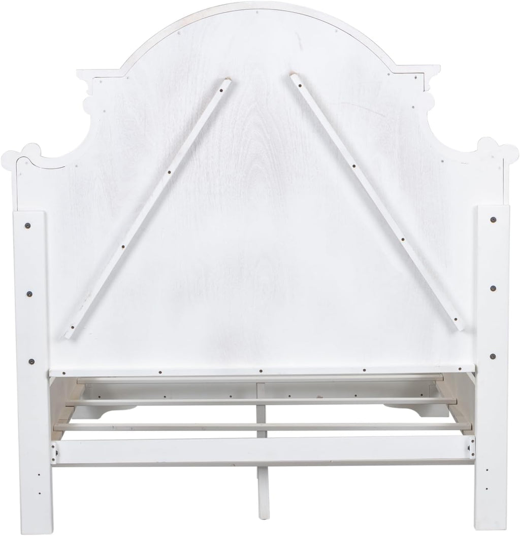 Liberty Furniture Magnolia Manor King Panel Headboard Antique White Finish