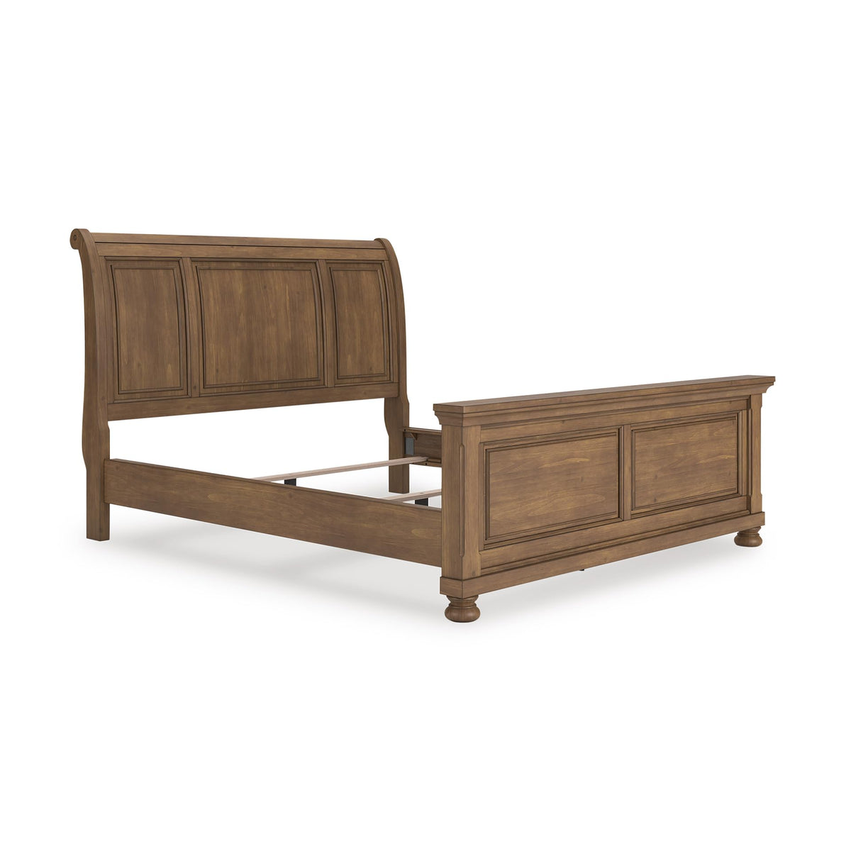 Signature Design by Ashley King/Cal King Panel Headboard Only, Rustic Brown