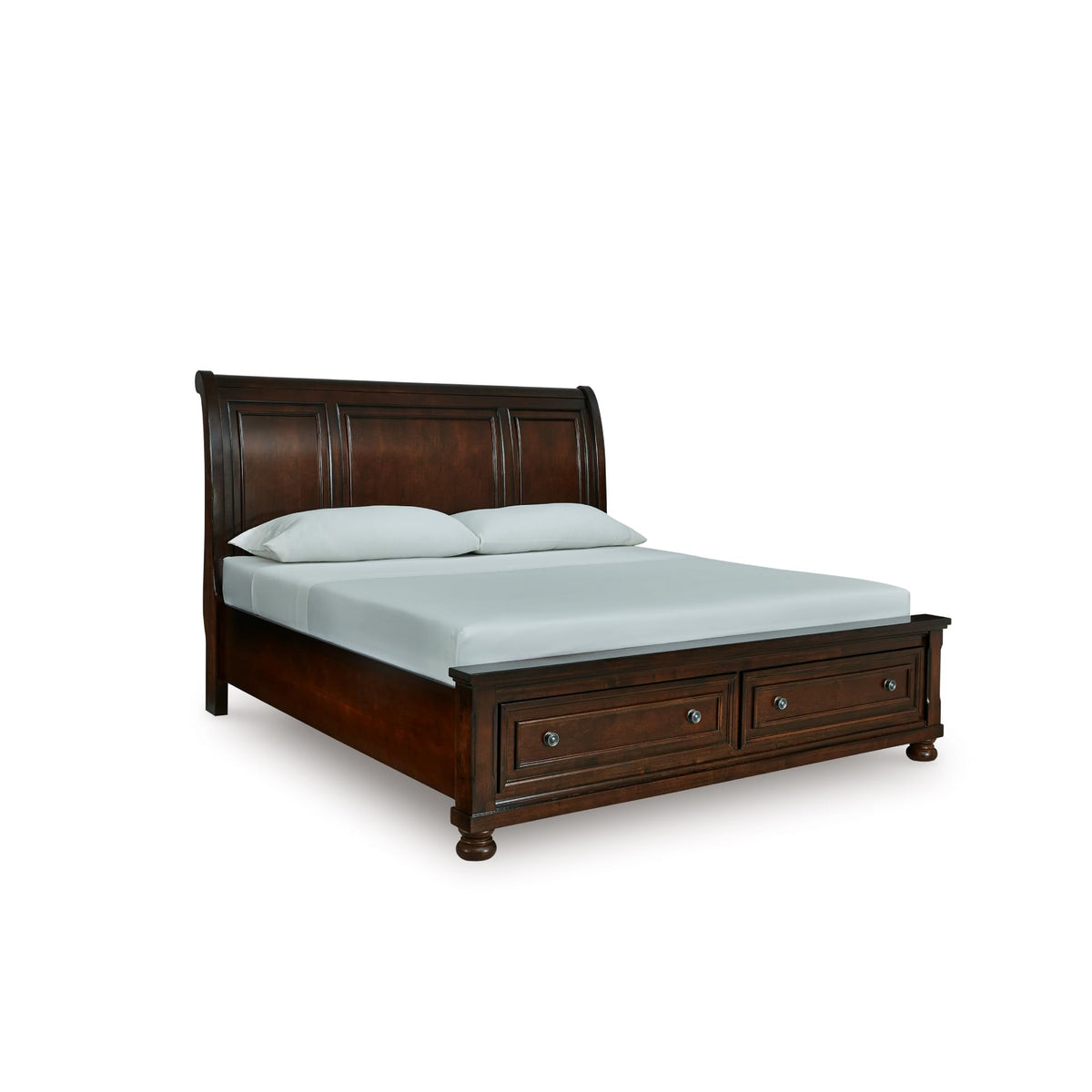 Signature Design by Ashley King/Cal King Panel Headboard Only, Rustic Brown