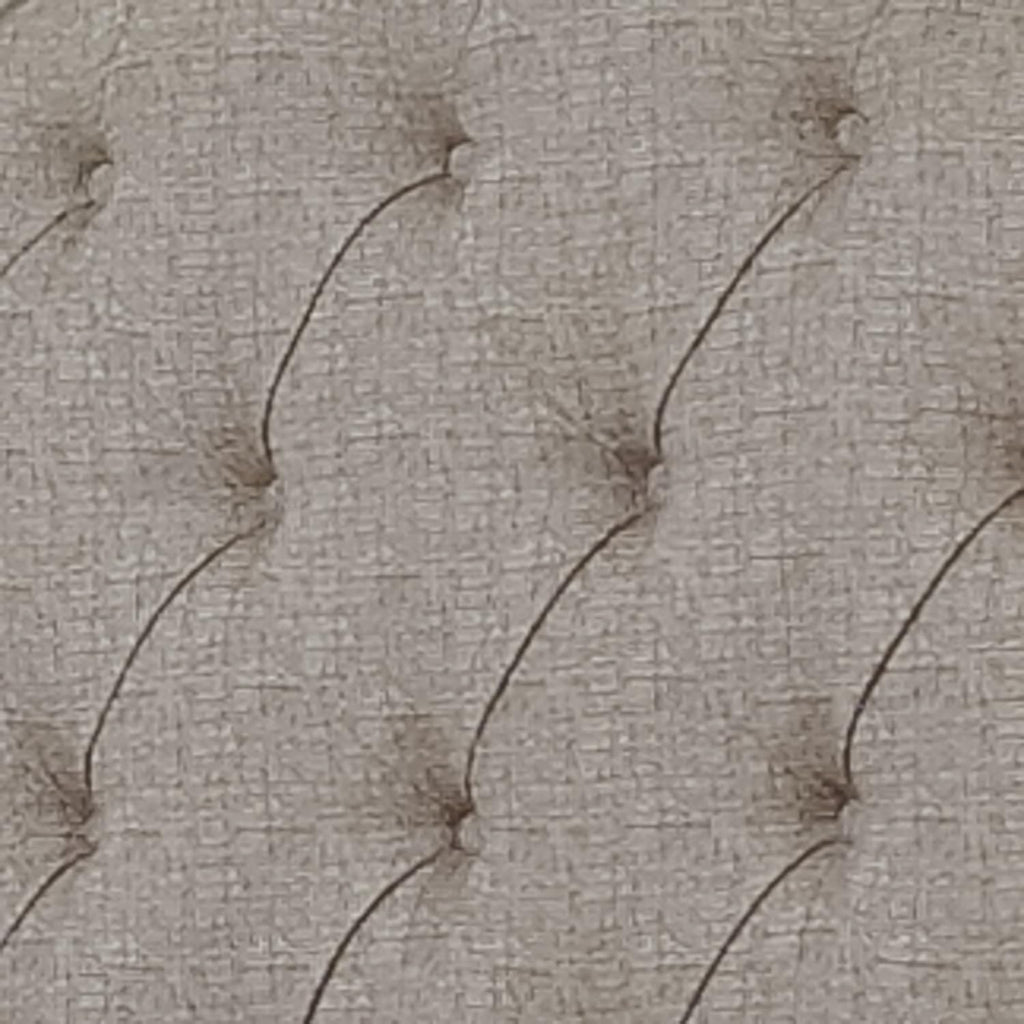 Liberty Furniture Magnolia Manor Queen Upholstered Panel Headboard European Traditional Bedroom - Antique White & Weathered Bark Oak Wood