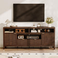 Garvee Fluted TV Stand for 65/75 inches TVs