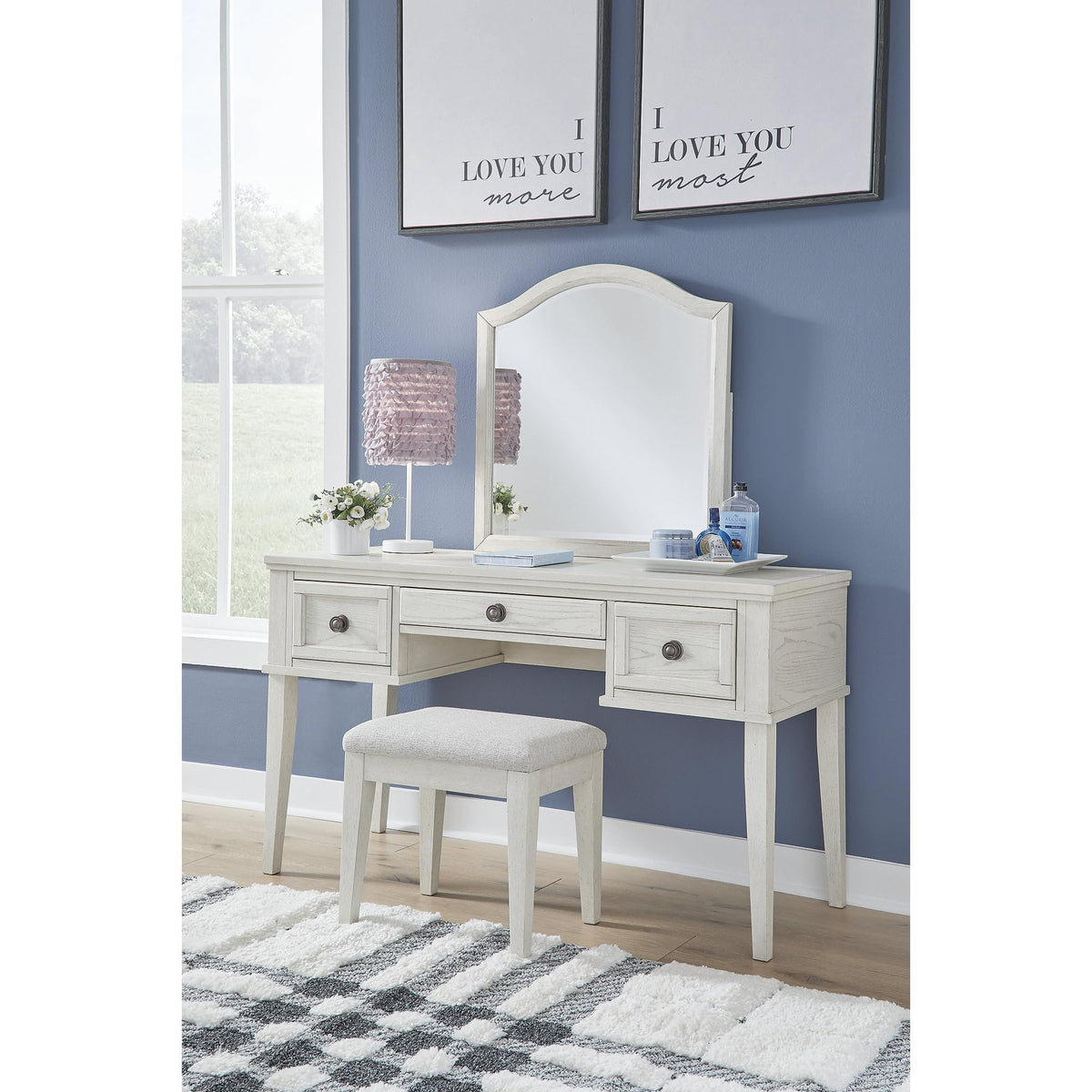 Signature Design by Ashley King/Cal King Panel Headboard Only, Rustic Brown