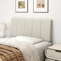 Queen Size Headboard Only-No Assembly Required, Light Gray