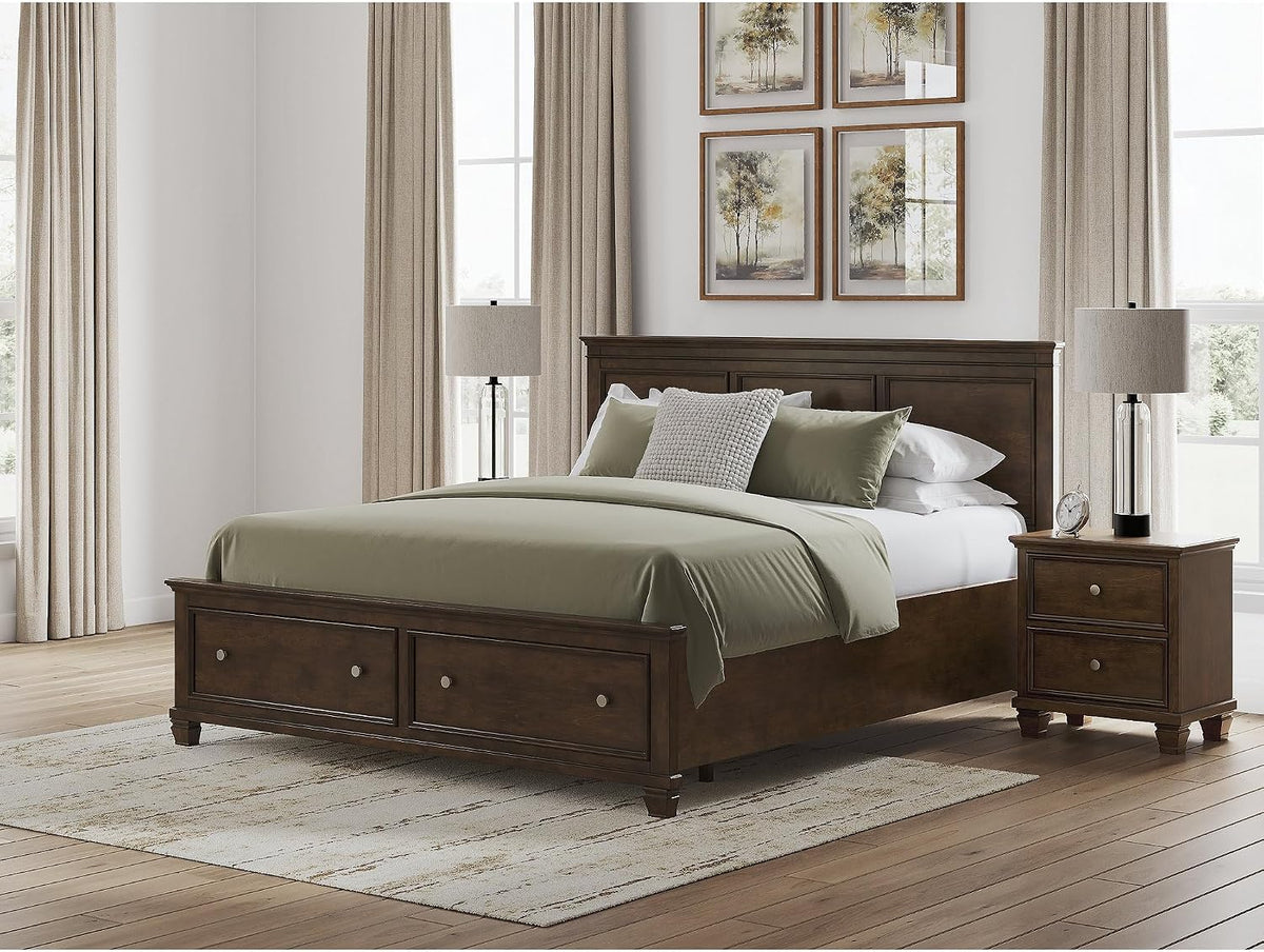 Signature Design by Ashley California King Bed Frame with Storage